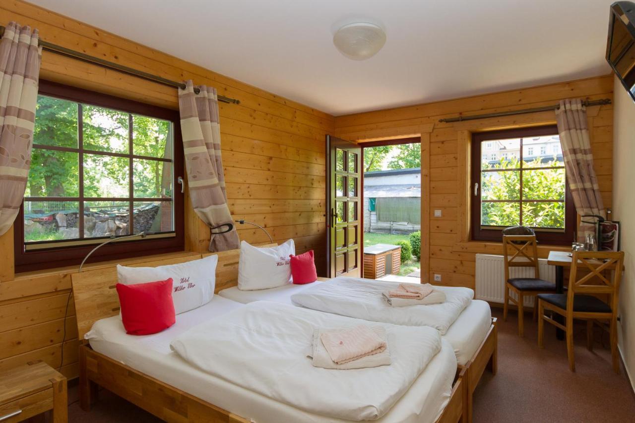 Hotel & Restaurant Wilder Eber Eberswalde-Finow Εξωτερικό φωτογραφία